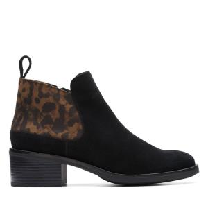 Clarks Memi Zip Women's Heeled Boots Leopard | CLK361YLH