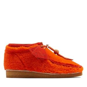 Clarks Wallabee Men's Casual Boots Orange | CLK498XOQ
