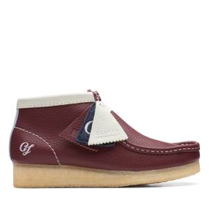 Clarks Wallabee Women's Casual Boots Red | CLK946UKL